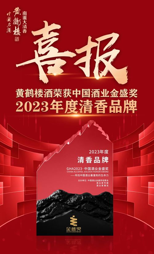 樓20斬獲最具代理價值產品，黃鶴樓以南派之名重塑清香名酒價值